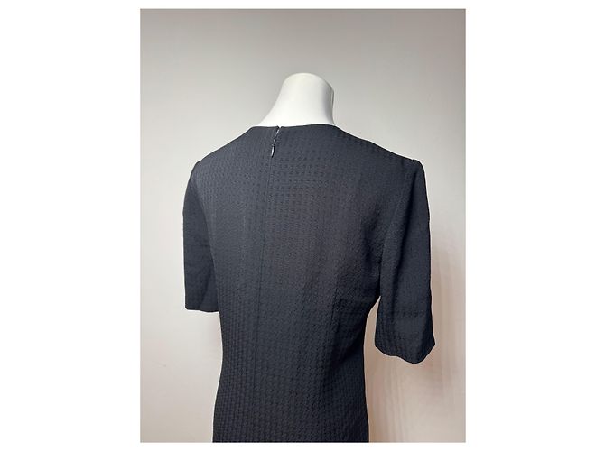 Vintage Givenchy Wollkleid schwarz m/L - Ansicht 5