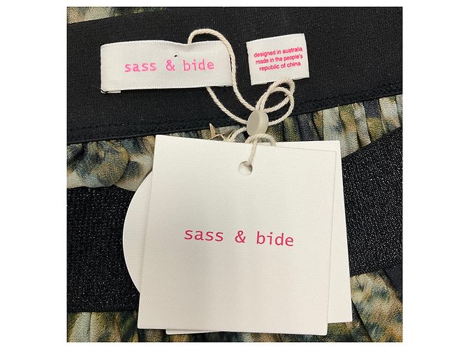Sass & Bide Rock mit Green In My Nature Druck Grün - Ansicht 4