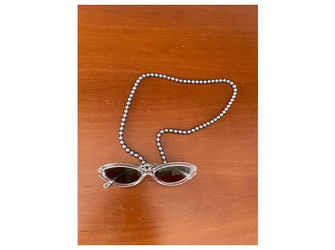 Chanel Sonnenbrille Grau - Ansicht 2