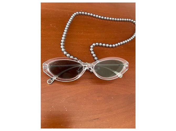 Chanel Sonnenbrille Grau - Ansicht 3