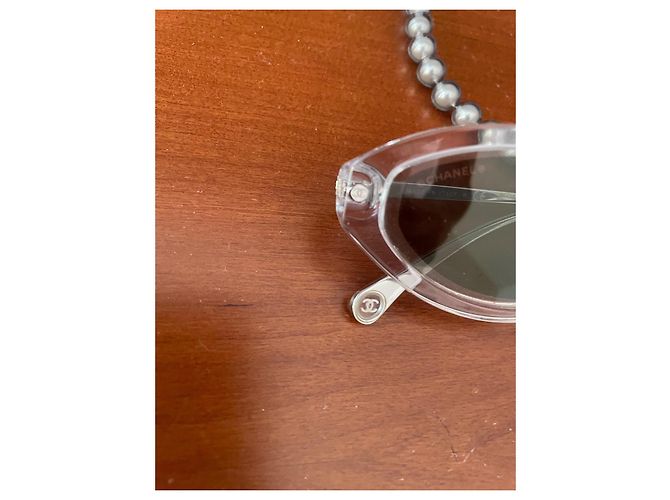 Chanel Sonnenbrille Grau - Ansicht 5