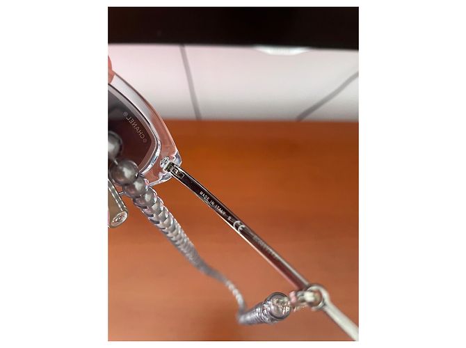 Chanel Sonnenbrille Grau - Ansicht 7