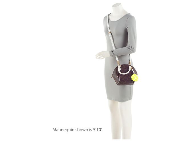 Borsa Ellipse BB in tela Monogram LV Match di Louis Vuitton Marrone - vista 5