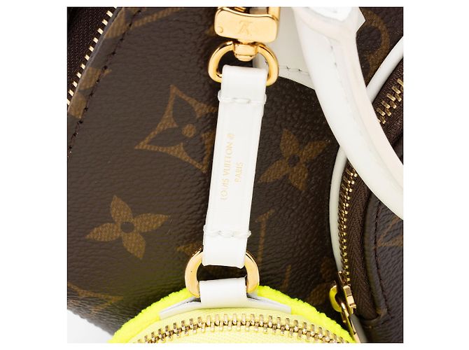 Borsa Ellipse BB in tela Monogram LV Match di Louis Vuitton Marrone - vista 9