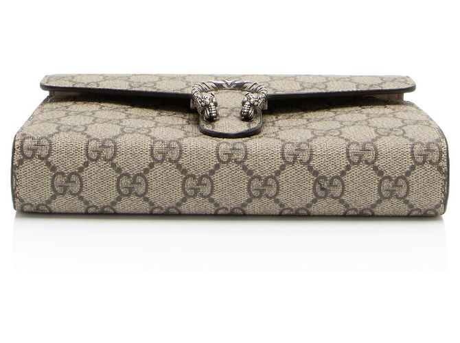 Gucci GG Supreme Dionysus Cartera de Cadena Castaño Beige - vista 4