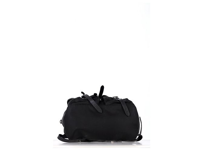 Jacquard Mochila mediana Prada Re-Nylon Vela en nylon negro - vista 13