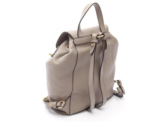 Prada VIT DAINO Leather Backpack - view 7