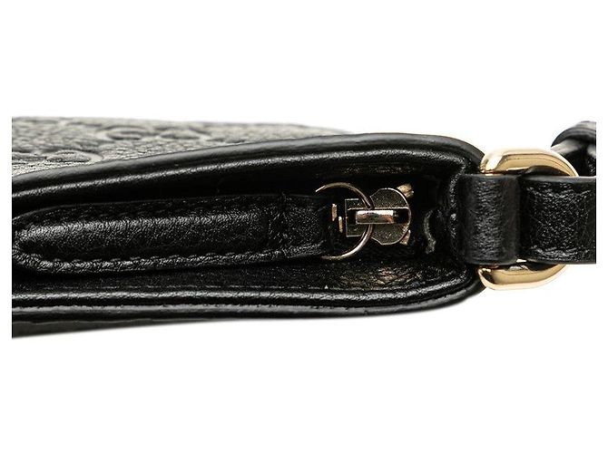 Borsa 2 in 1 Gucci GG Emblem Nero - vista 8