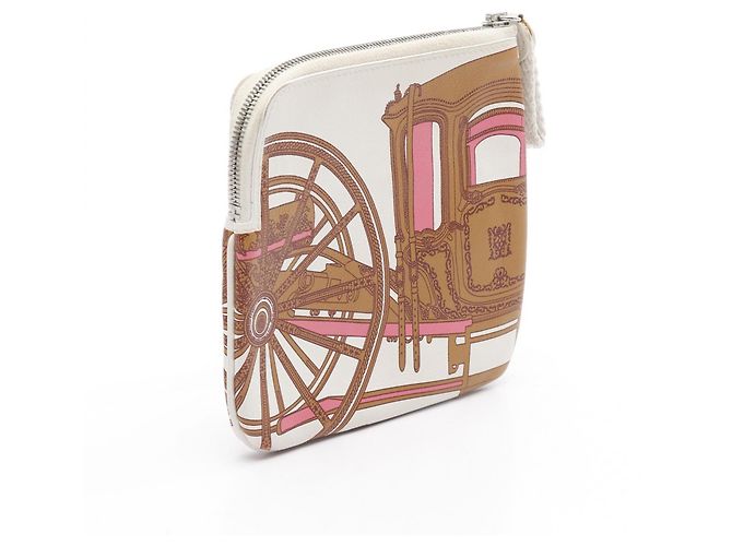 Berline Pochette Calepocket di Hermès Passeggiata in Berlino Rosa - vista 6