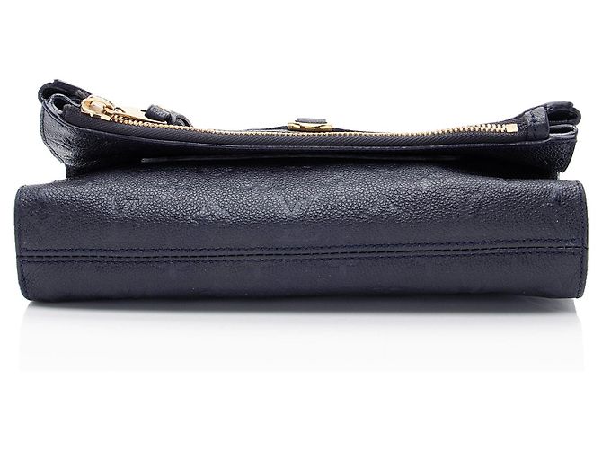 Clutch Louis Vuitton Monogram Empreinte Petillante Blu - vista 4