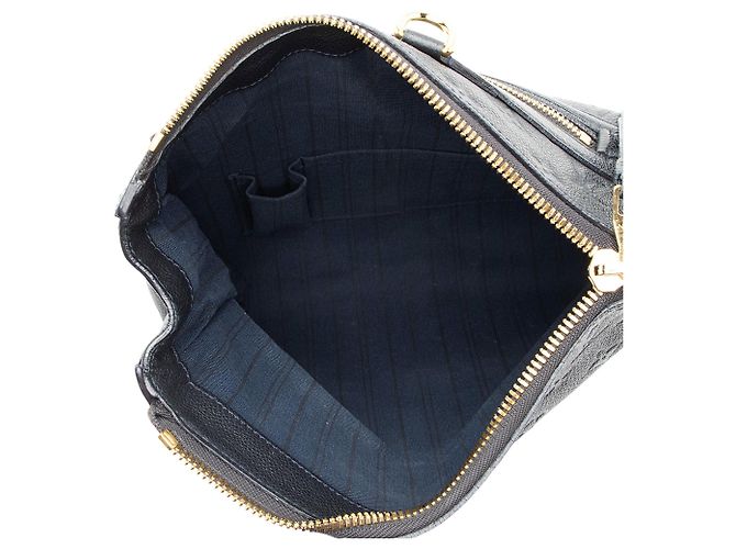 Clutch Louis Vuitton Monogram Empreinte Petillante Blu - vista 6
