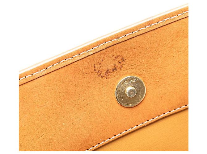Céline Borsa a Spalla in PVC Celine Macadam Marrone - vista 8