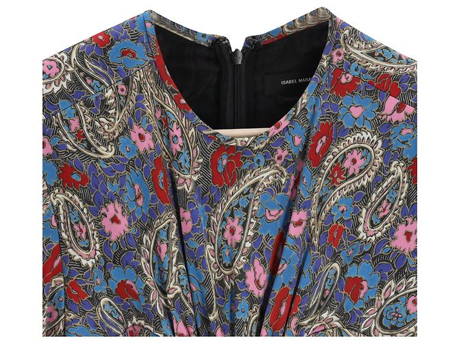 Abito midi stampato Linario di Isabel Marant in viscosa multicolore - vista 2