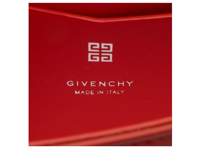 Borsa a Spalla 4G Small in Pelle di Vitello Givenchy Rosso - vista 8