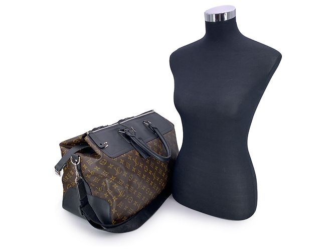 Louis Vuitton Borsa da viaggio Macassar Neo Greenwich Monogram Marrone - vista 2