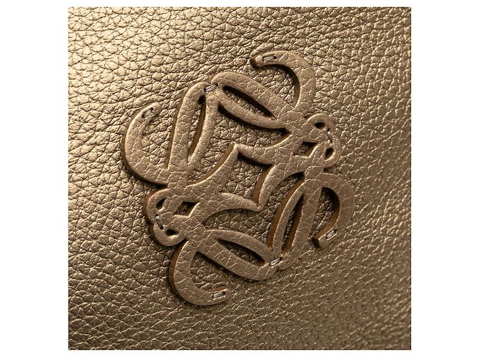 LOEWE Gold Anagram Leder Fusta Tote - Ansicht 8