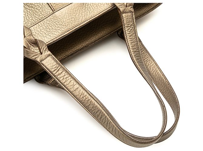 LOEWE Gold Anagram Leder Fusta Tote - Ansicht 9