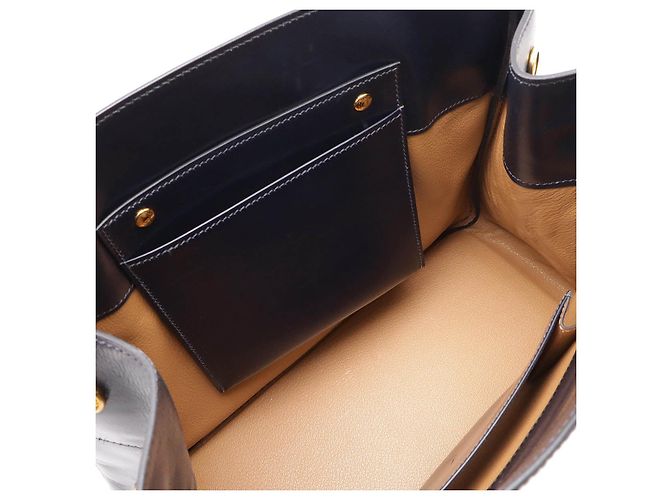 Borsa 2way La Box Calf di Hermès Blu Blu navy - vista 6