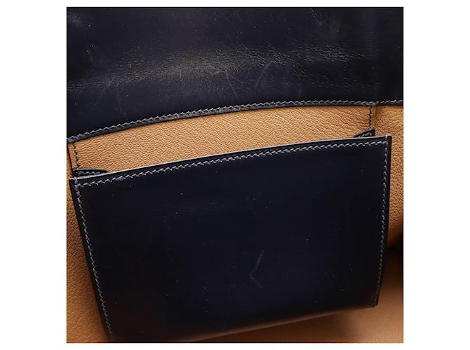Borsa 2way La Box Calf di Hermès Blu Blu navy - vista 8