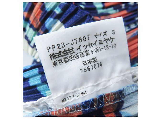 Autre Marque Vestido Océano Mapa del Mundo PLEATS PLEASE Multicolor - vista 6