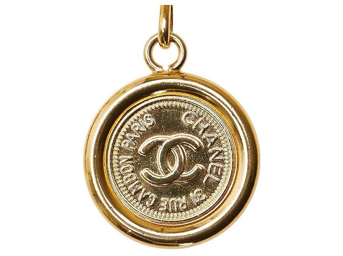 Chanel Coco Mark 31 RUE CAMBON PARIS Medaillon Kettengürtel Golden - Ansicht 2