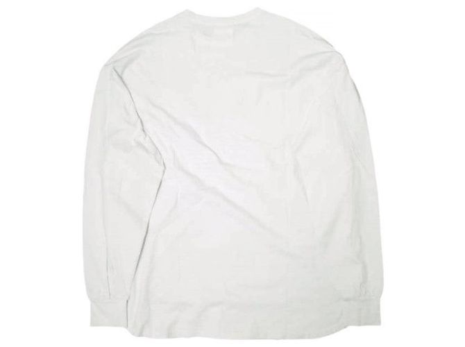 Autre Marque Danke Schön PIGMENT L/S T-Shirt aus Baumwolle Weiß - Ansicht 2
