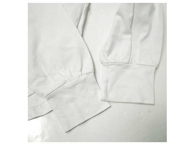 Autre Marque Danke Schön PIGMENT L/S T-Shirt aus Baumwolle Weiß - Ansicht 6