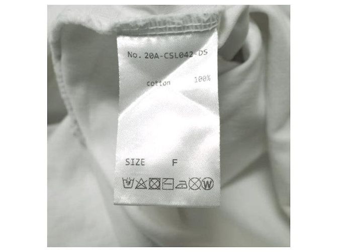 Autre Marque Danke Schön PIGMENT L/S T-Shirt aus Baumwolle Weiß - Ansicht 7