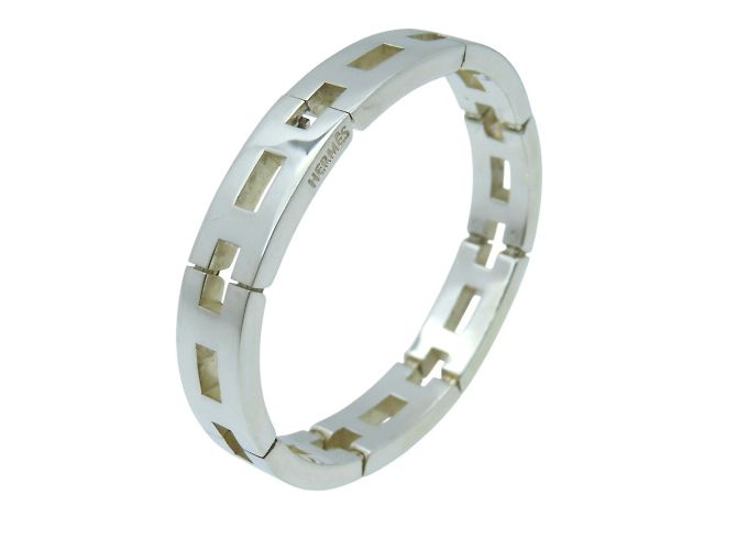 Hermès Vintage Silber 925 Charm Armband von Hermes - Ansicht 2