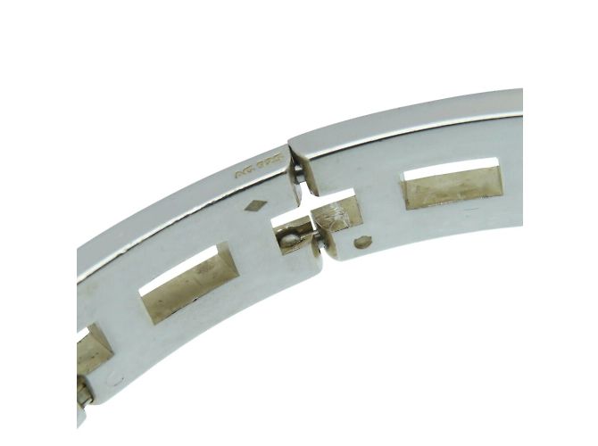 Hermès Vintage Silber 925 Charm Armband von Hermes - Ansicht 5