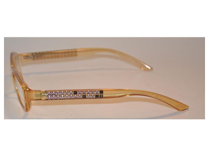 Occhiali Dior CD3091/rhinestones gialli Giallo - vista 3