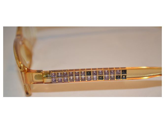 Occhiali Dior CD3091/rhinestones gialli Giallo - vista 4