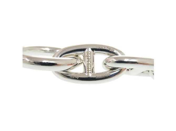 Hermès Bracciale charm Chaine d'Ancre GM in argento 925 Hermes - vista 6