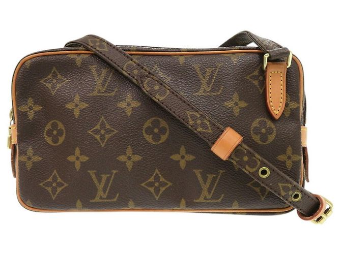 Borsa a Spalla Monogram Marly di Louis Vuitton Marrone Monogramma - vista 2