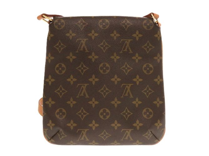 Borsa a Spalla Musette Salsa di Louis Vuitton Marrone Monogramma - vista 3