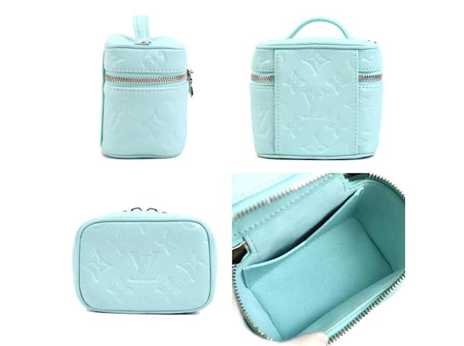 Sac à main Monogram Empreinte bleu clair Louis Vuitton - vue 2