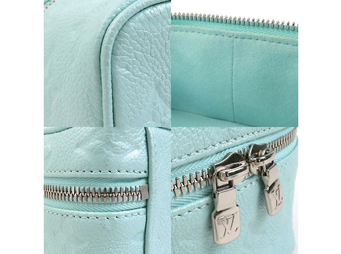 Sac à main Monogram Empreinte bleu clair Louis Vuitton - vue 3