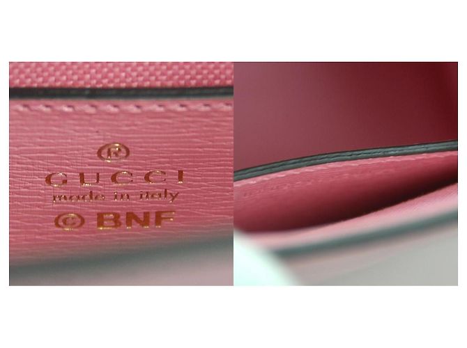 Borsa in pelle rosa Gucci - Collaborazione Bananya - vista 5