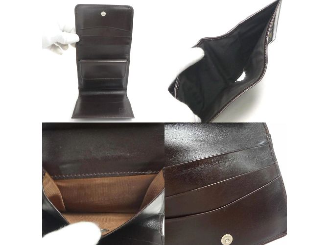 Fendi Zucca Dreifach-Brieftasche Braun - Ansicht 4