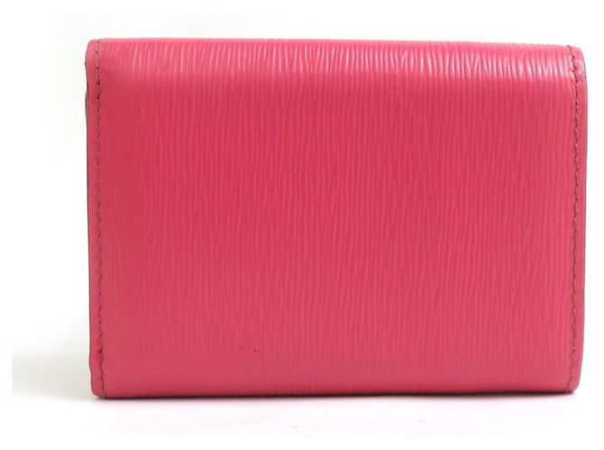 Prada Pink Leder Dreifach-Brieftasche - Ansicht 2