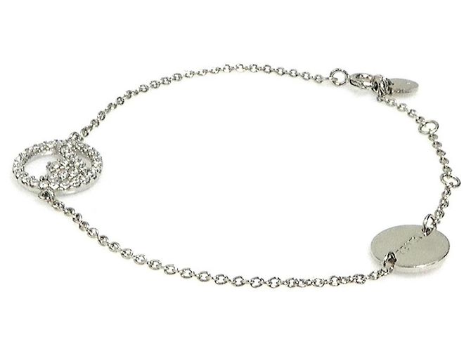 Bracciale charm Fendi con strass - vista 2