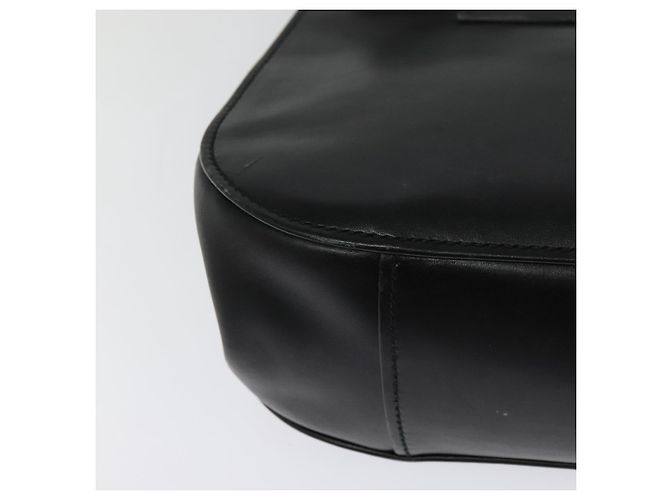 Borsa a spalla GUCCI in pelle nera argento 105375 Auth bs26842 Nero - vista 15