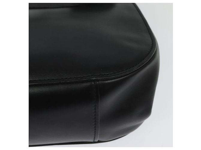 Borsa a spalla GUCCI in pelle nera argento 105375 Auth bs26842 Nero - vista 16