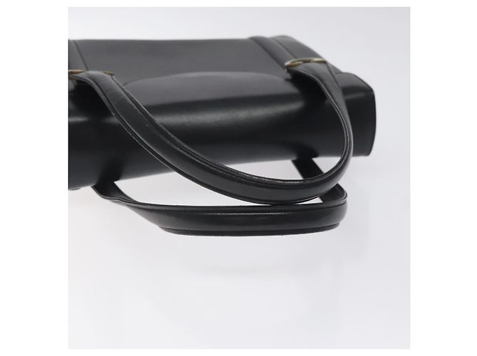Borsa a mano GUCCI in pelle nera e oro Auth ep9297 Nero D'oro - vista 7