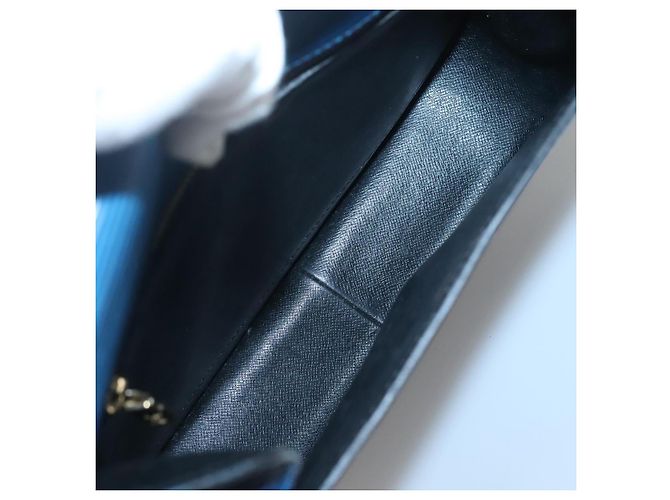 LOUIS VUITTON Epi Saint Cloud GM Borsa a Spalla Blu Toledo M52195 LV Auth 127467 - vista 10