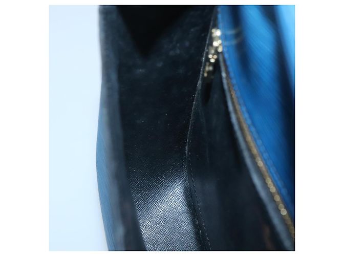 LOUIS VUITTON Epi Saint Cloud GM Borsa a Spalla Blu Toledo M52195 LV Auth 127467 - vista 23