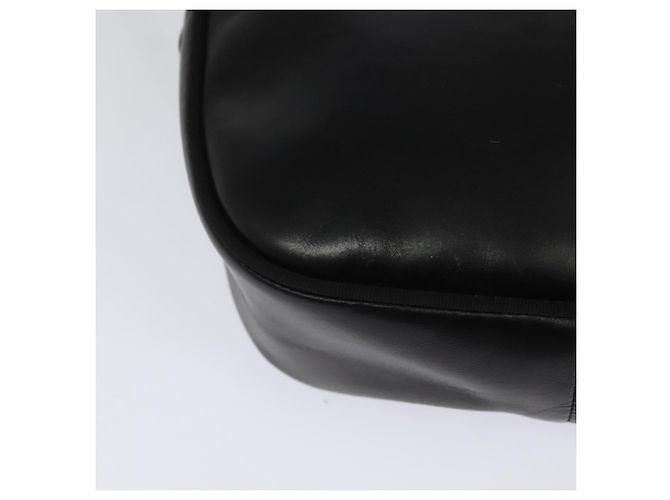 Borsa a Spalla Vala in Pelle Nera e Oro Auth 129395 di Salvatore Ferragamo Nero D'oro - vista 16