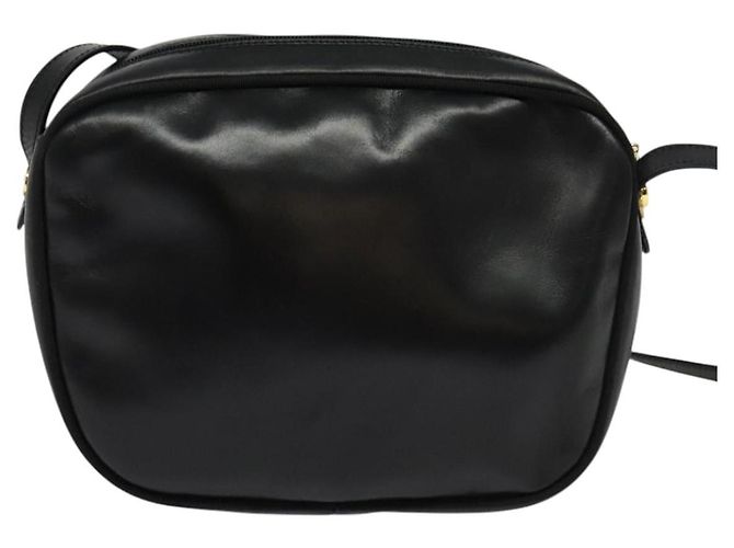 Borsa a Spalla Vala in Pelle Nera e Oro Auth 129395 di Salvatore Ferragamo Nero D'oro - vista 2