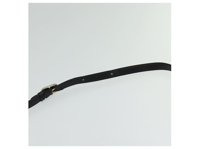 Borsa a Spalla GUCCI in Pelle Nera Oro Auth ep9209 Nero D'oro - vista 8