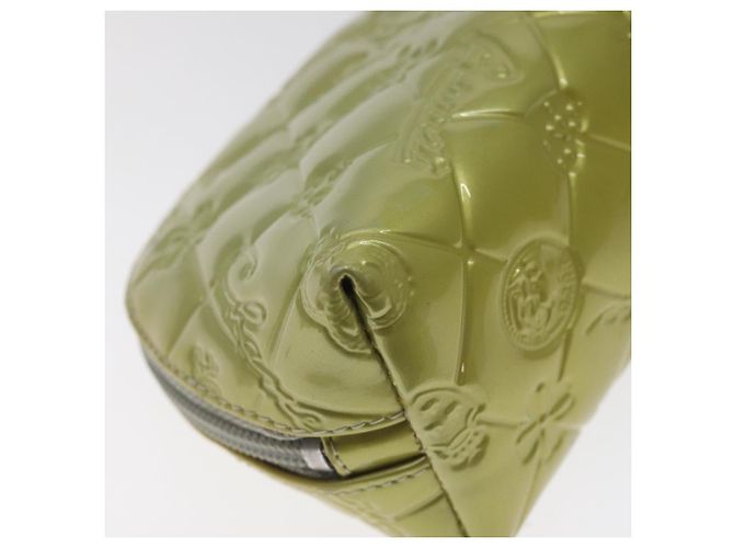 Pochette CHANEL Smalto Argento CC Auth bs26759 - vista 16